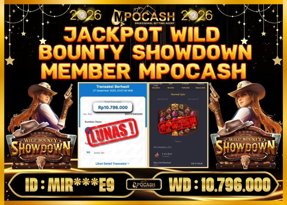 MPOCASH JACKPOT WILD BOUNTY SHOWDOWN